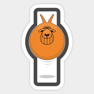 SPACEHOPPER Sticker